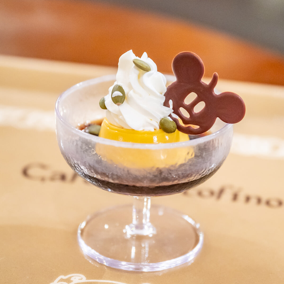 パンプキンパンナコッタ＆コーヒーゼリー