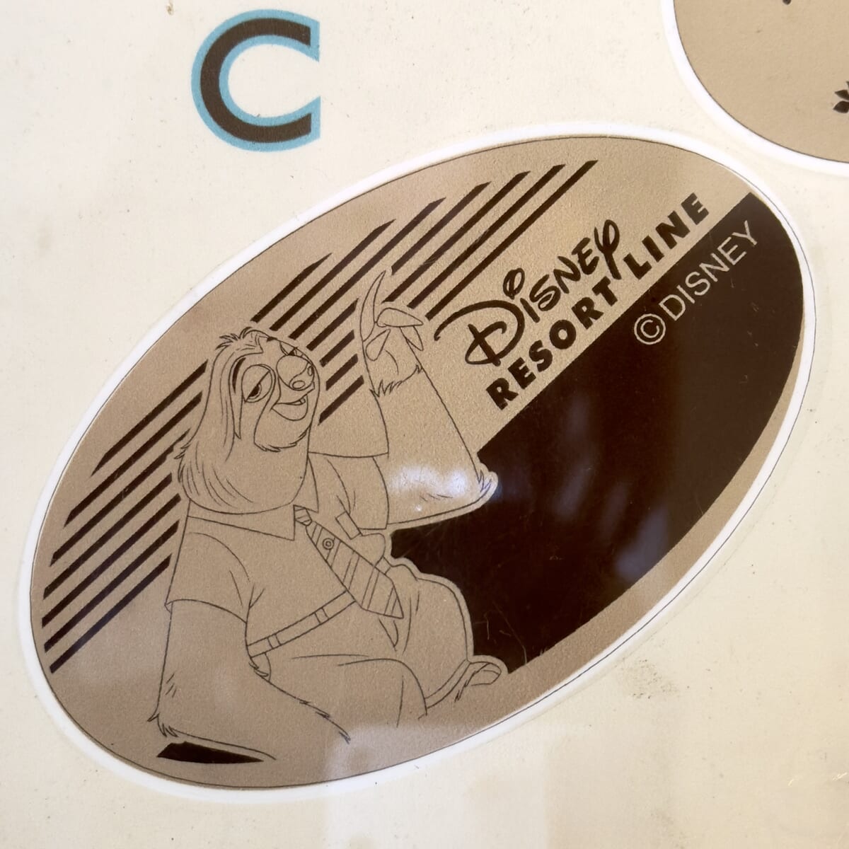 ディズニーリゾートライン 『ズートピア』スーベニアメダル フラッシュ