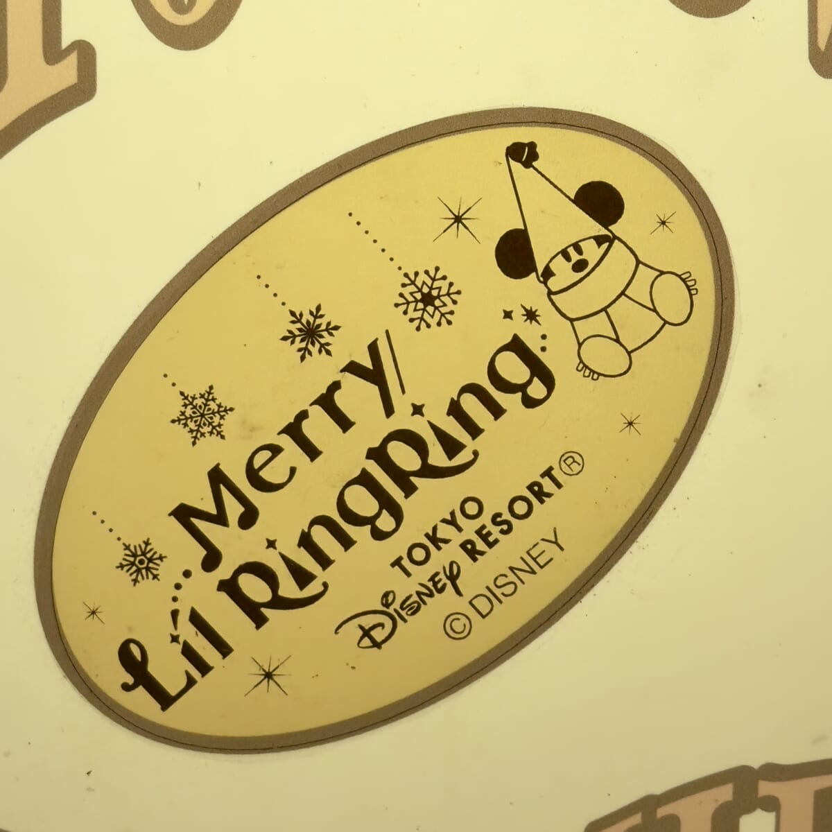 ディズニークリスマス2025リルリンリンスーベニアメダル　ペニーアーケード