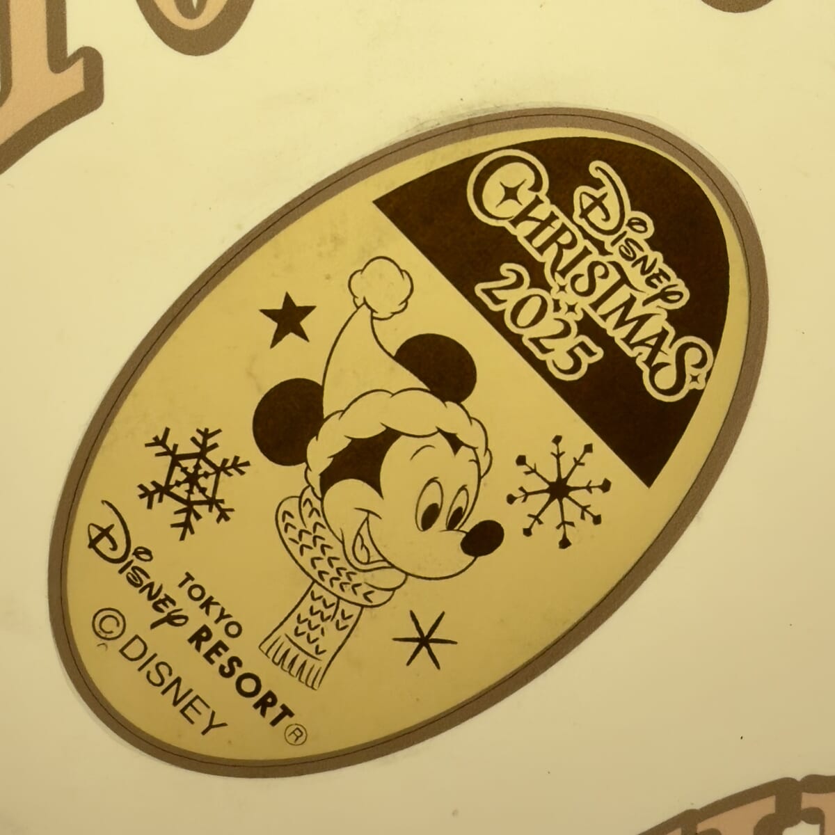 ディズニークリスマス2025ミッキースーベニアメダル