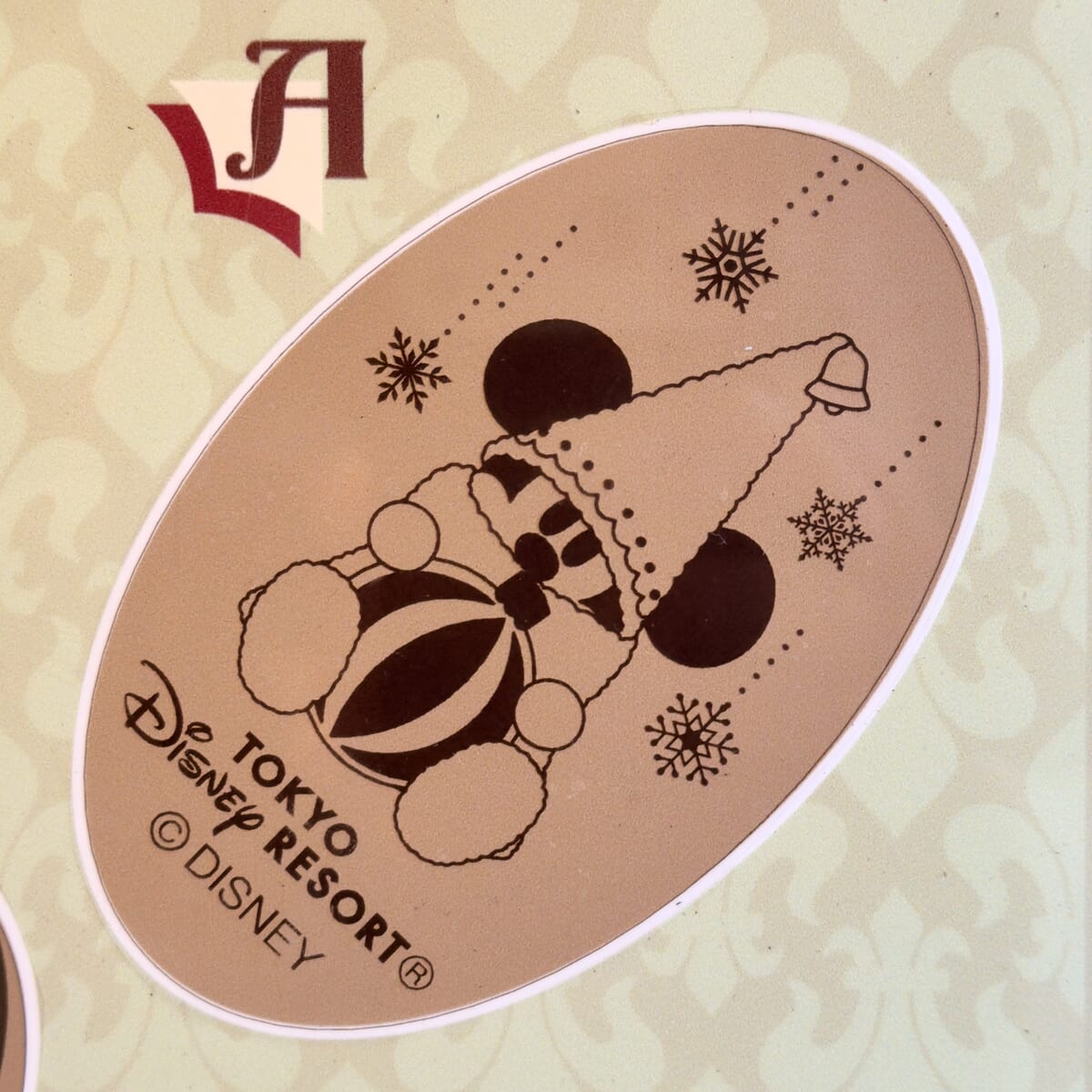 東京ディズニーランド"ディズニー・クリスマス2025"スーベニアメダル　リルリンリン　オーナメント