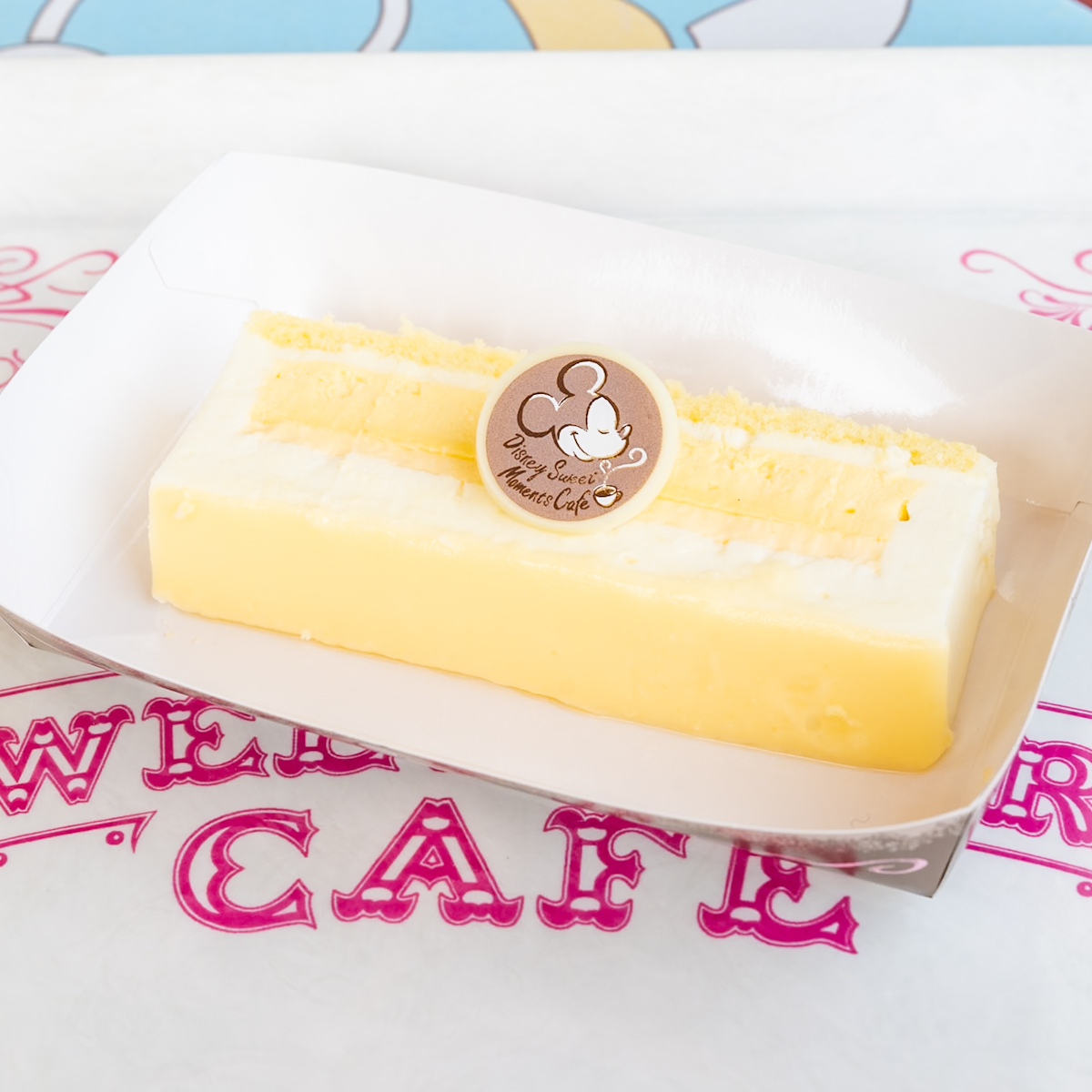 チーズケーキ　ミッキー