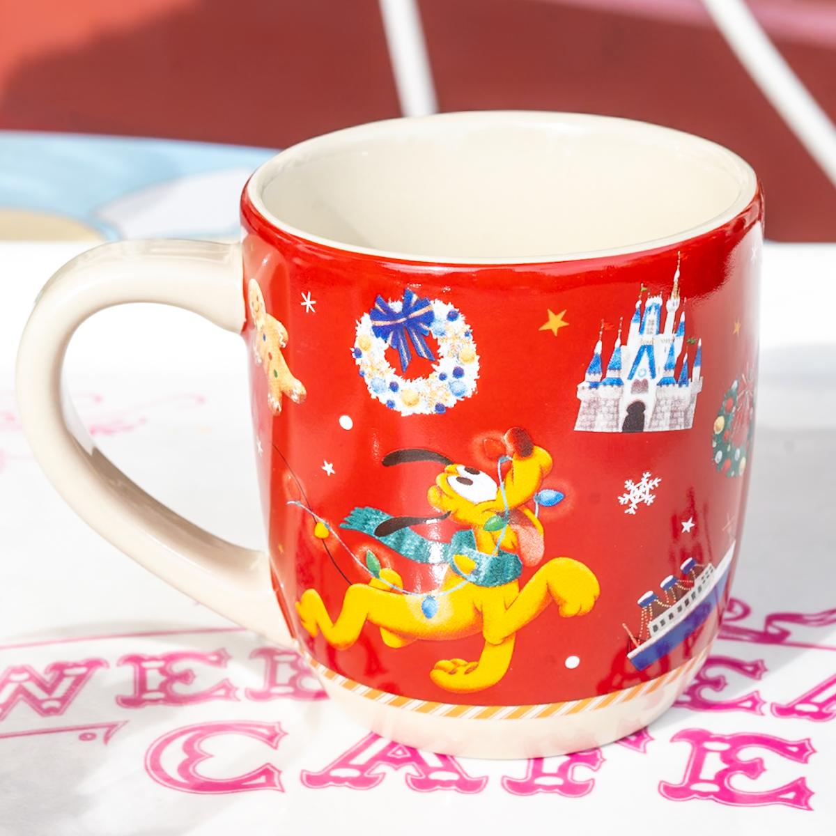 スーベニアカップ（ミッキーマウス、プルート）