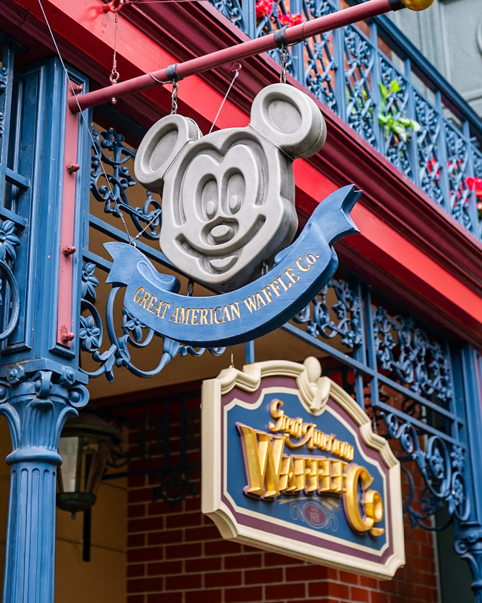 東京ディズニーランド/ワールドバザール「グレートアメリカン・ワッフルカンパニー」