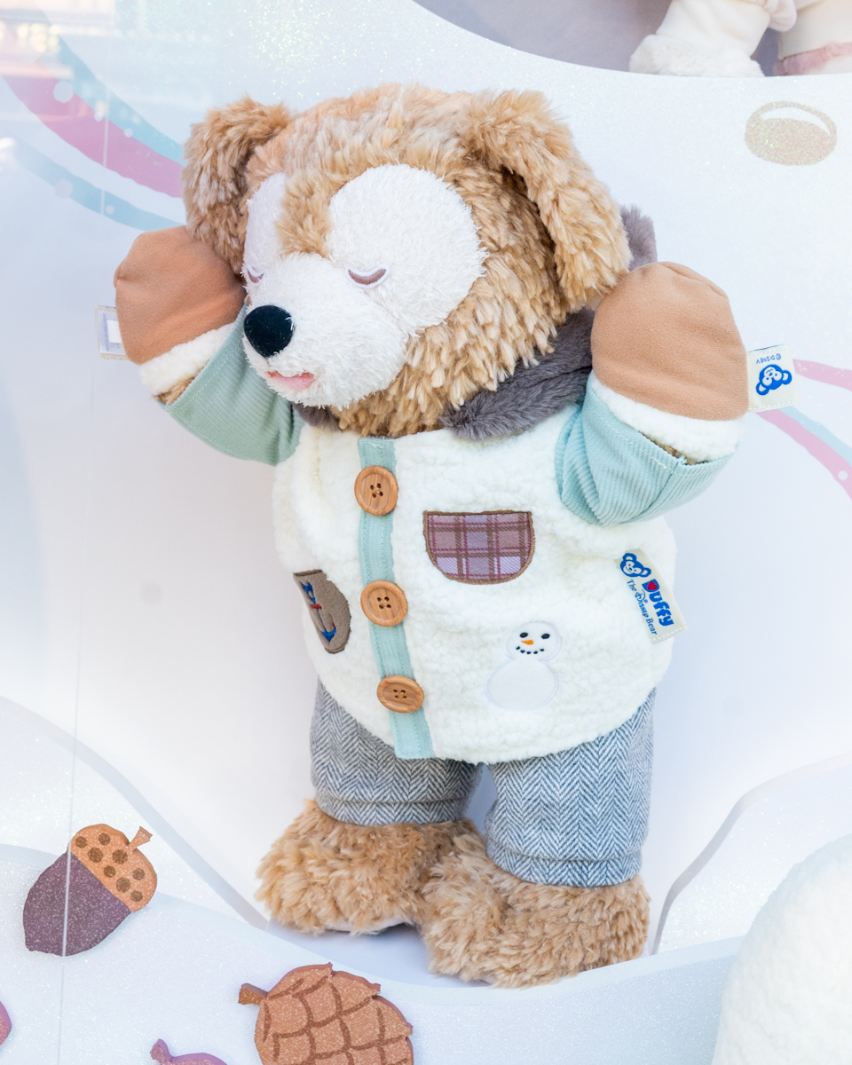 東京ディズニーシー「ダッフィー＆フレンズのシークレット・オブ・スノーウィーデイ」スペシャルグッズ　ダッフィーコスチューム