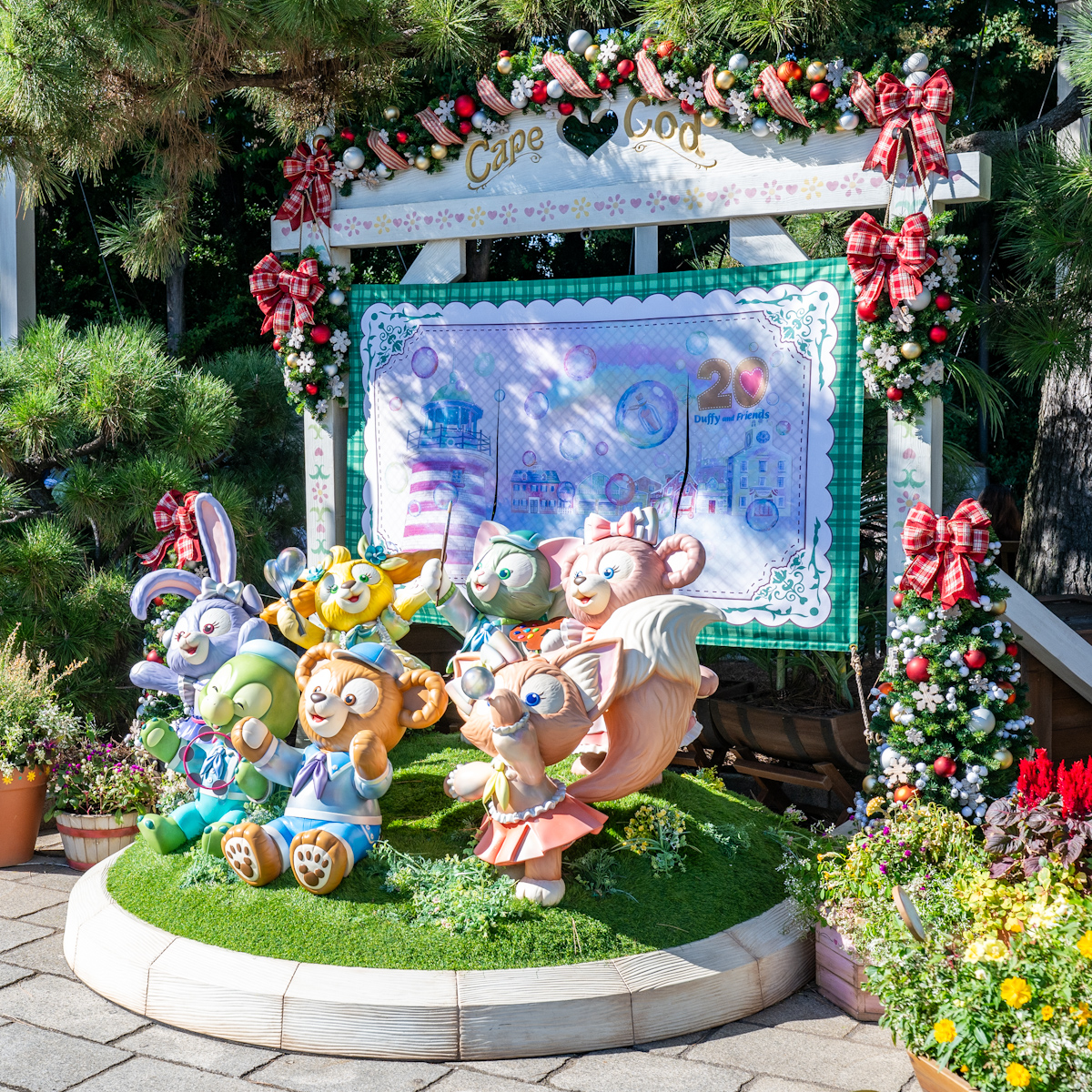 ダッフィー&フレンズ20周年 クリスマスデコレーション