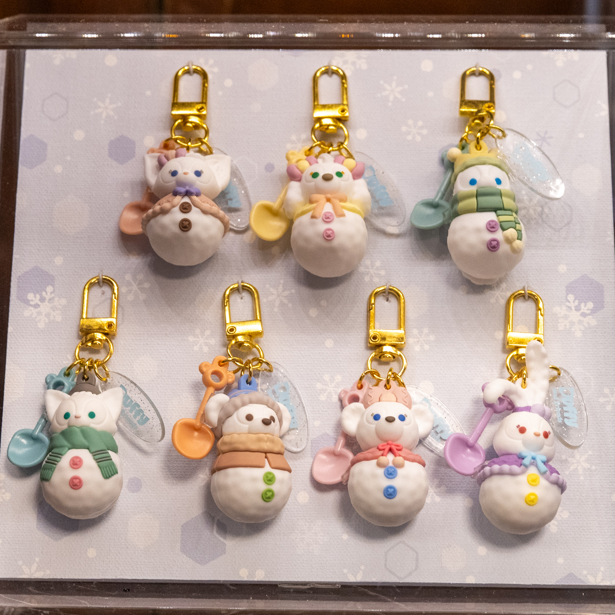 ダッフィー&フレンズ雪だるまチャーム