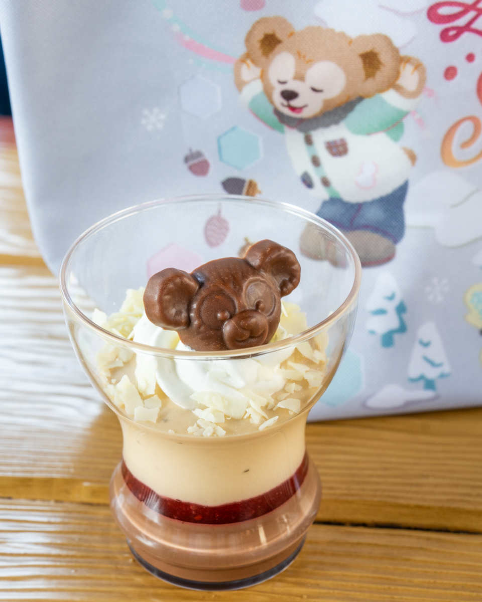 チョコと紅茶のムース