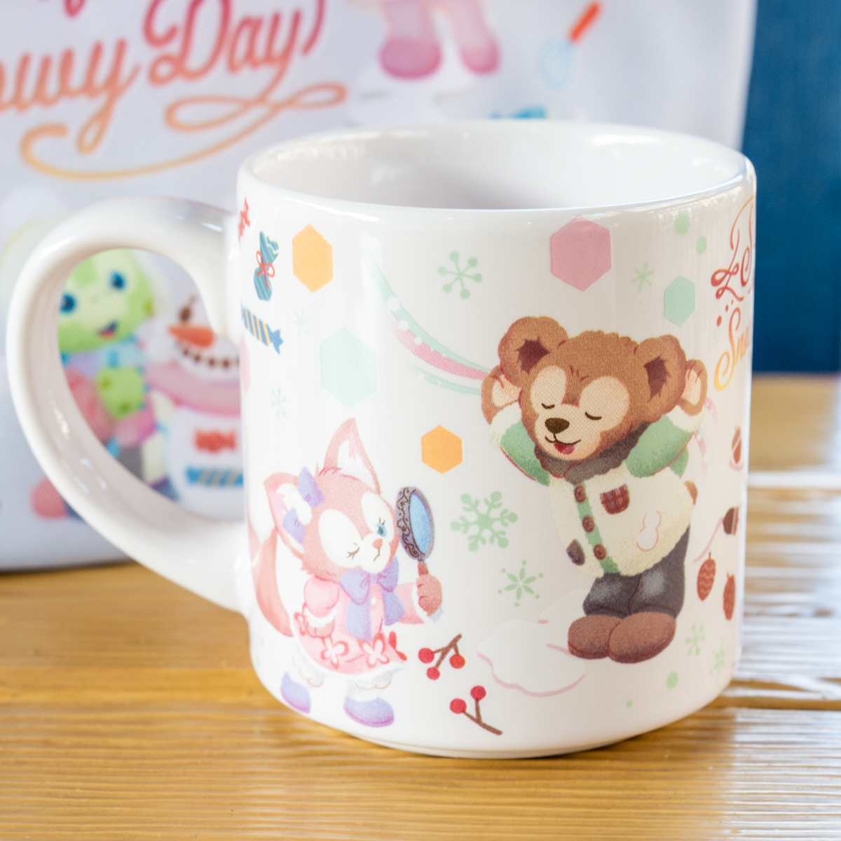 東京ディズニーシー「ダッフィー&フレンズのシークレット・オブ・スノーウィーデイ」チョコと紅茶のムース、スーベニアカップ3