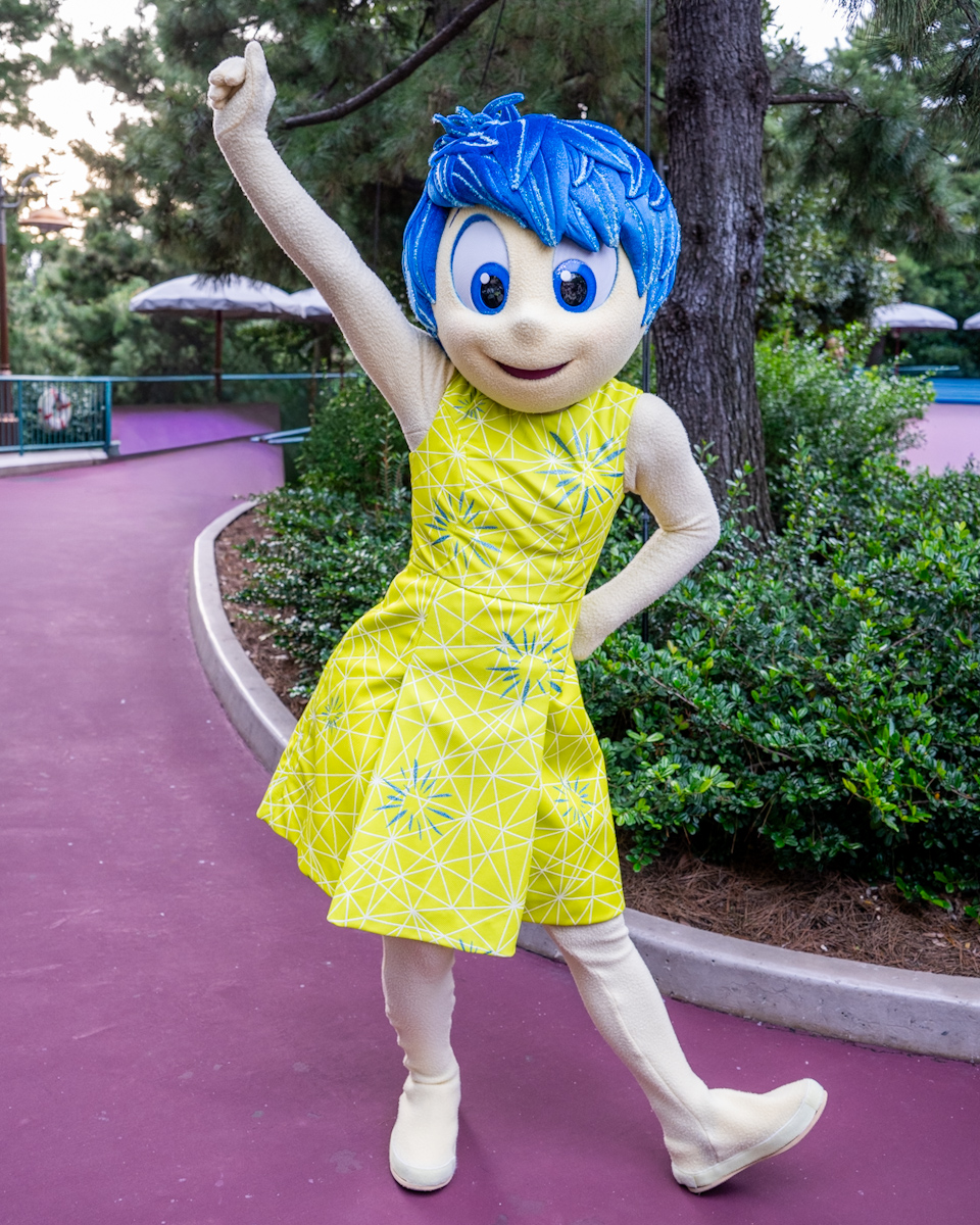 東京ディズニーシー『インサイド・ヘッド』ヨロコビグリーティング