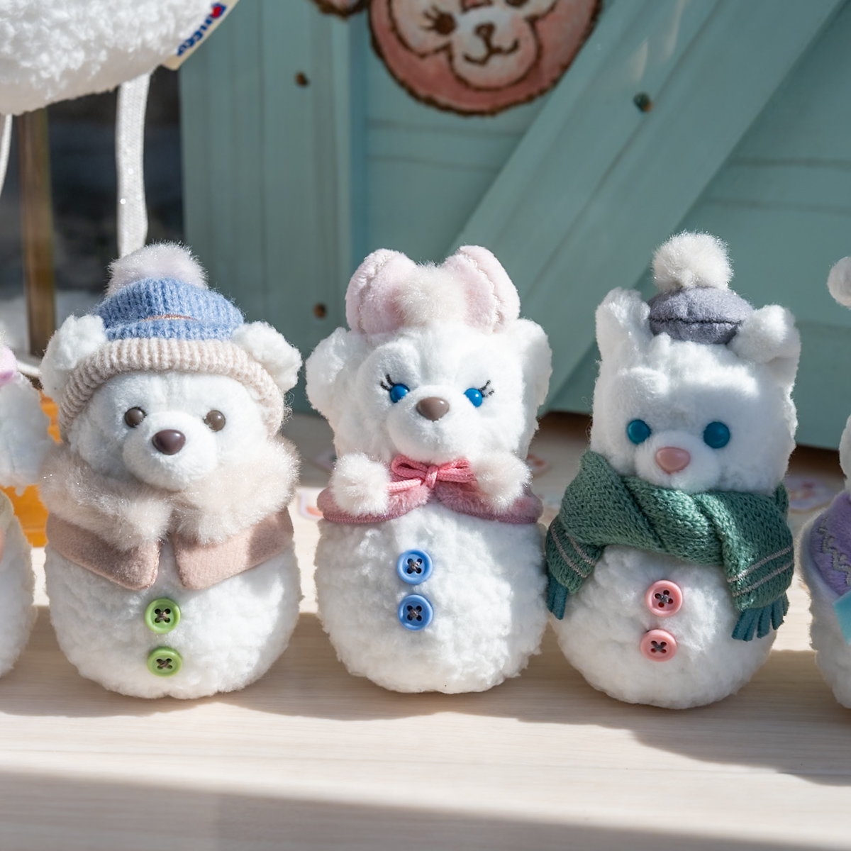 東京ディズニーシー”ダッフィー＆フレンズ”冬グッズ　雪だるま