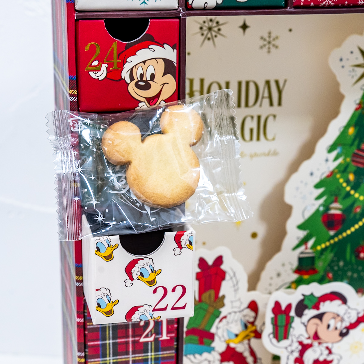 ミッキー&フレンズ アドベントカレンダー DISNEY CHRISTMAS 引き出し