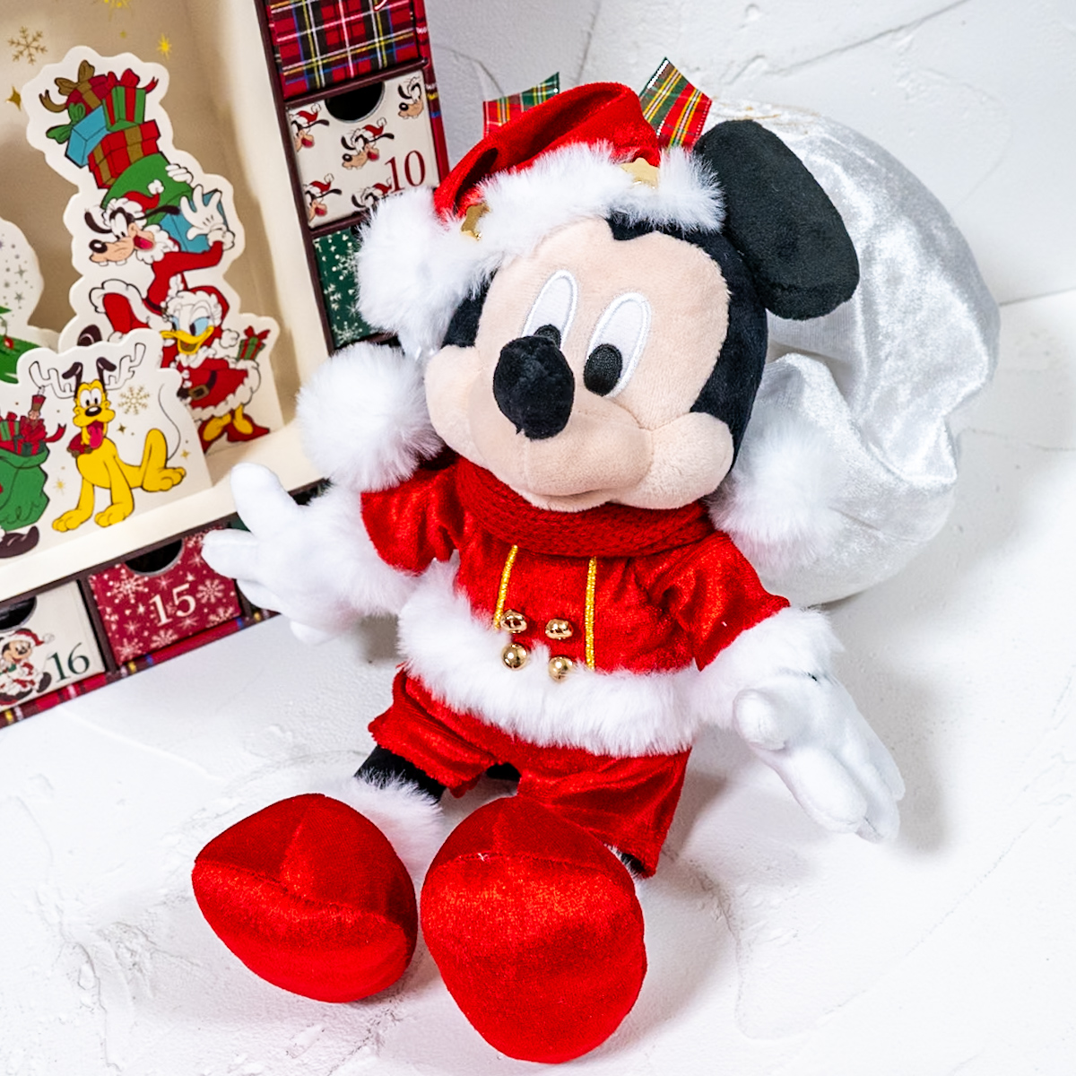 ミッキー ぬいぐるみ DISNEY CHRISTMAS