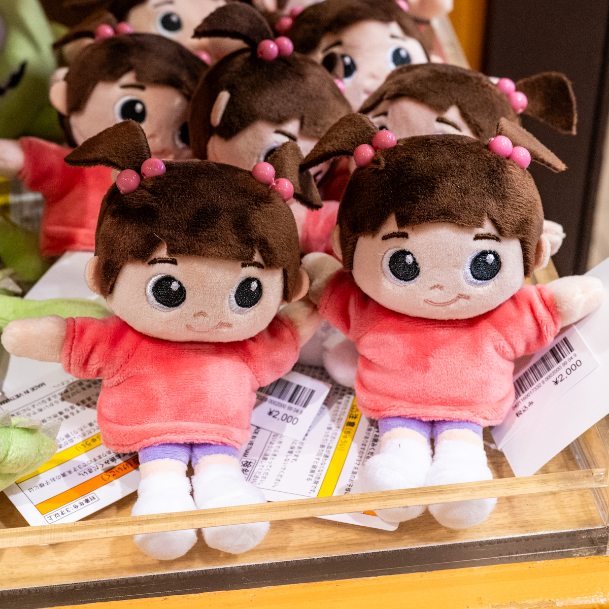 東京ディズニーリゾート『モンスターズ・インク』 ブーぬいぐるみ