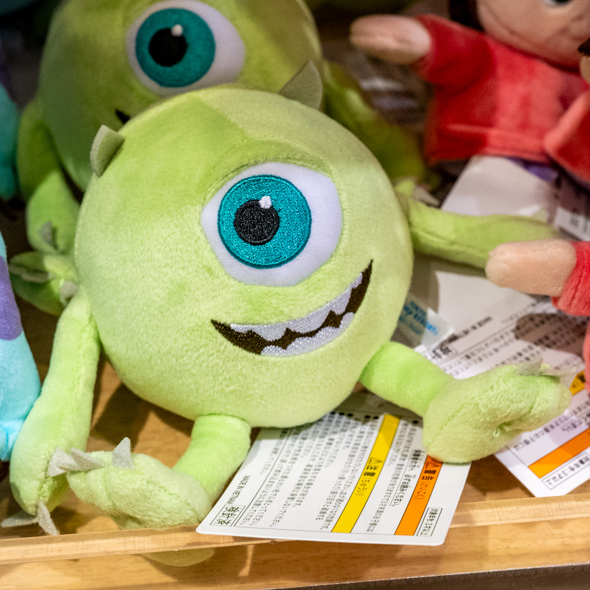 東京ディズニーリゾート『モンスターズ・インク』 マイクぬいぐるみ