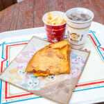 トルティーヤホットサンド（ソーセージ、パンプキン、チーズ）セット