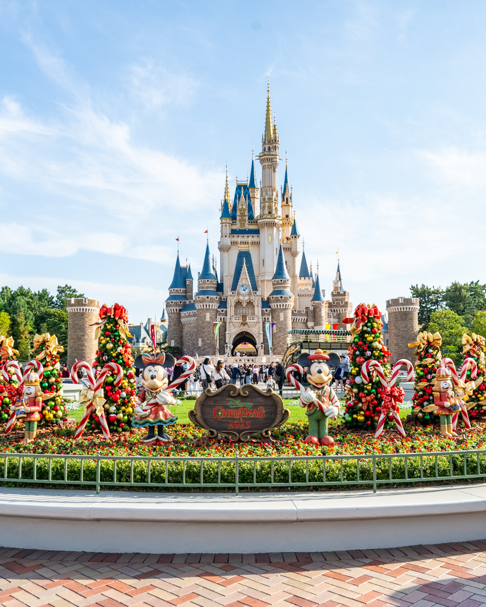 東京ディズニーランド”ディズニー・クリスマス2025”デコレーション
