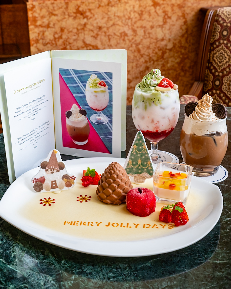 東京ディズニーランドホテル「ドリーマーズ・ラウンジ」“ディズニー・クリスマス2025”アフタヌーンティーセット2