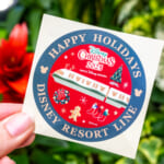 ディズニーリゾートライン”ディズニー・クリスマス2025”オリジナルシール