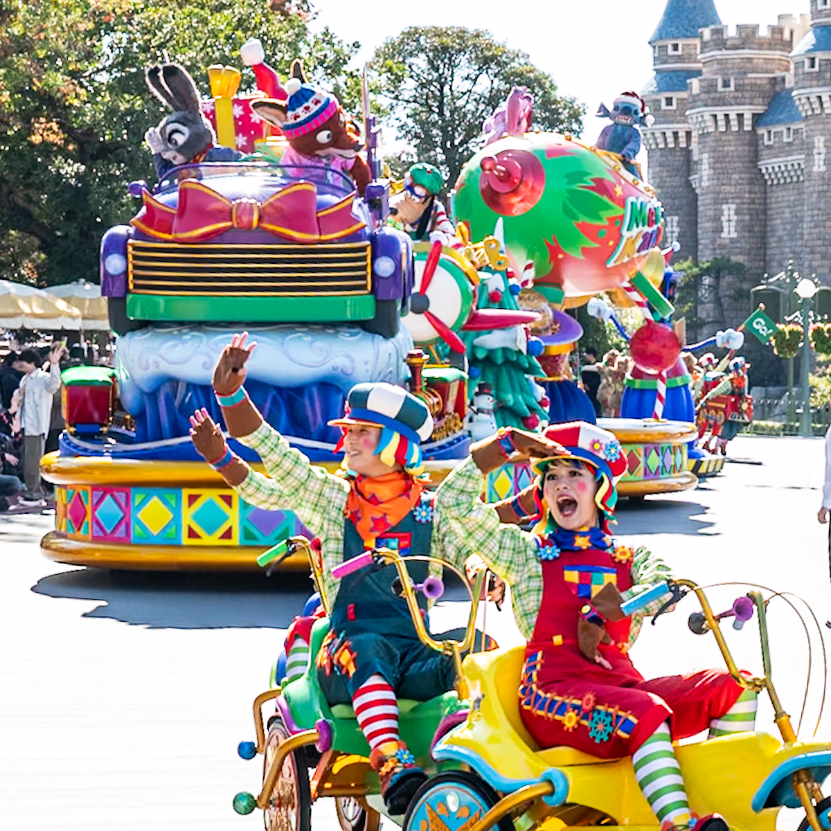 乗り物大好きっ子の願いを乗せたフロート1