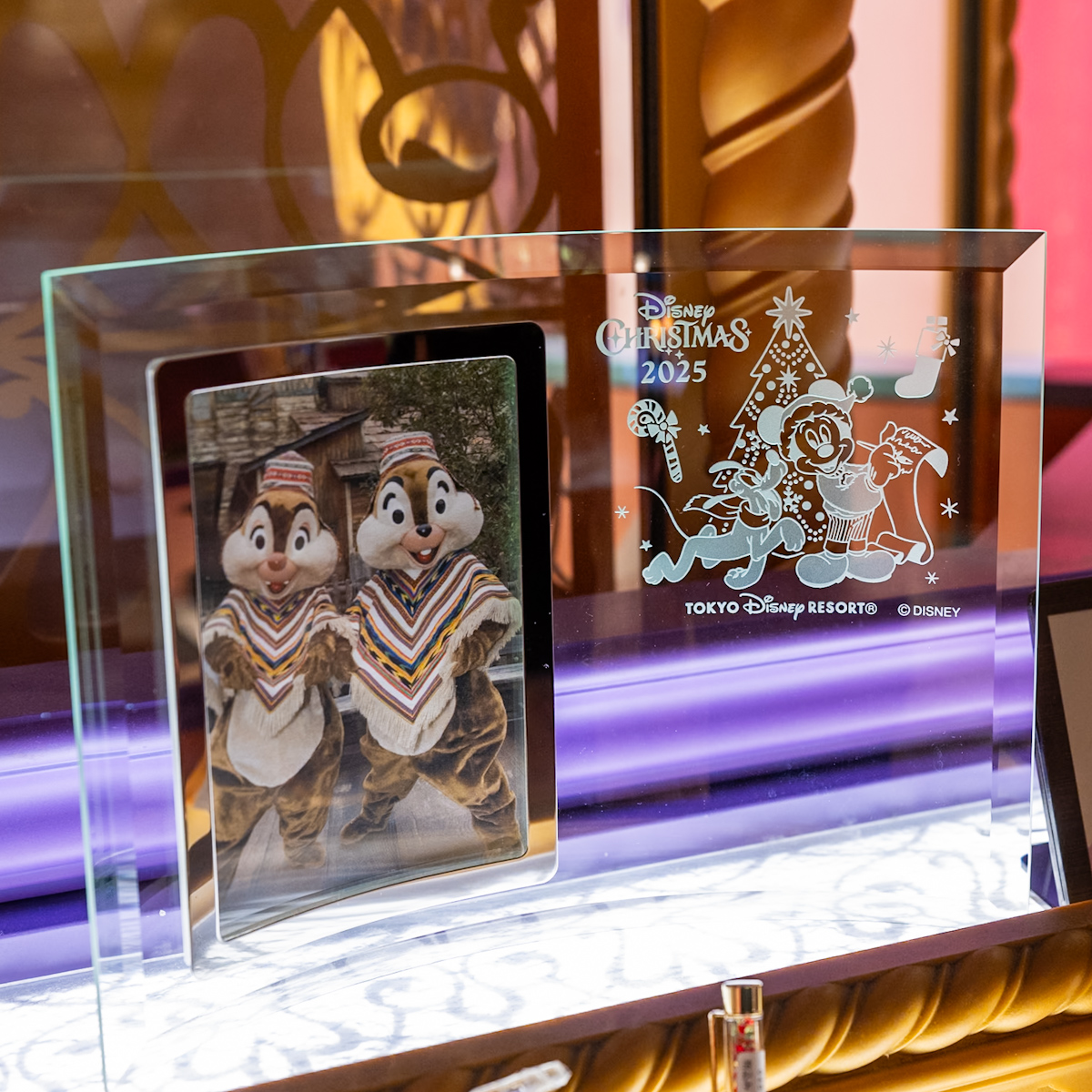 ”ディズニー・クリスマス2025"フォトフレームスタンド
