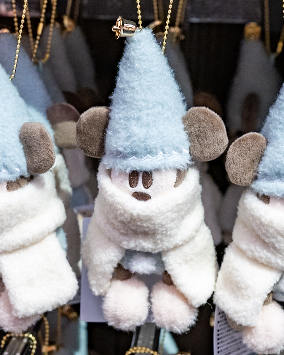 リルリンリンぬいぐるみバッジ　くすみミント