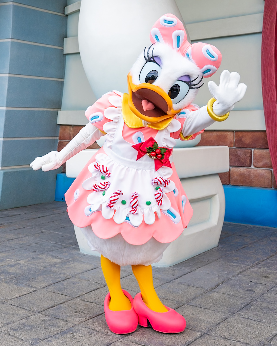 トゥーンタウンデイジーダック クリスマスコスチューム