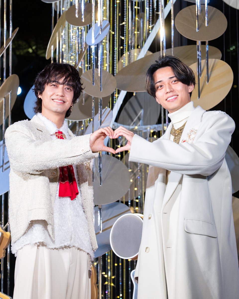 King & Prince の永瀬廉さんと髙橋海人さん