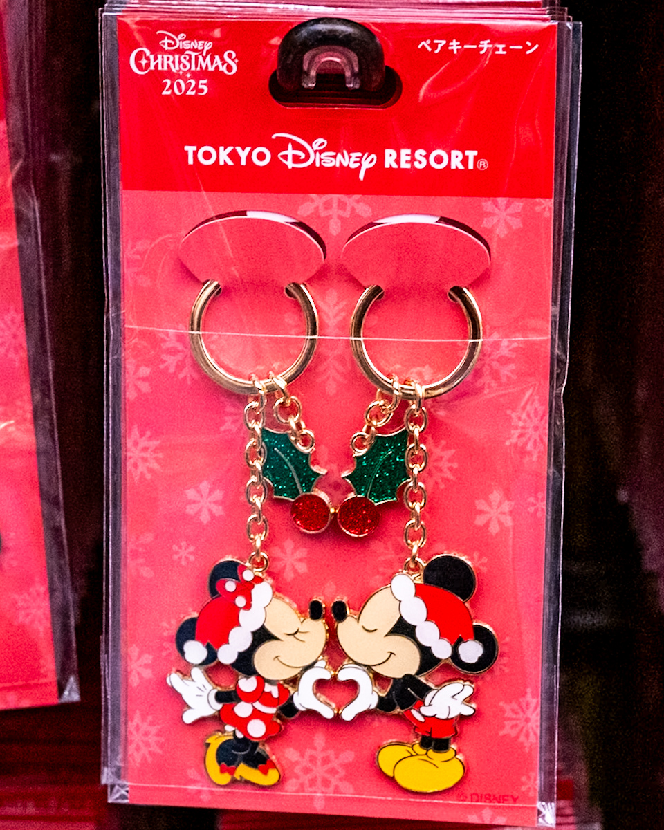 ミッキー、ミニーキーチェーンセット