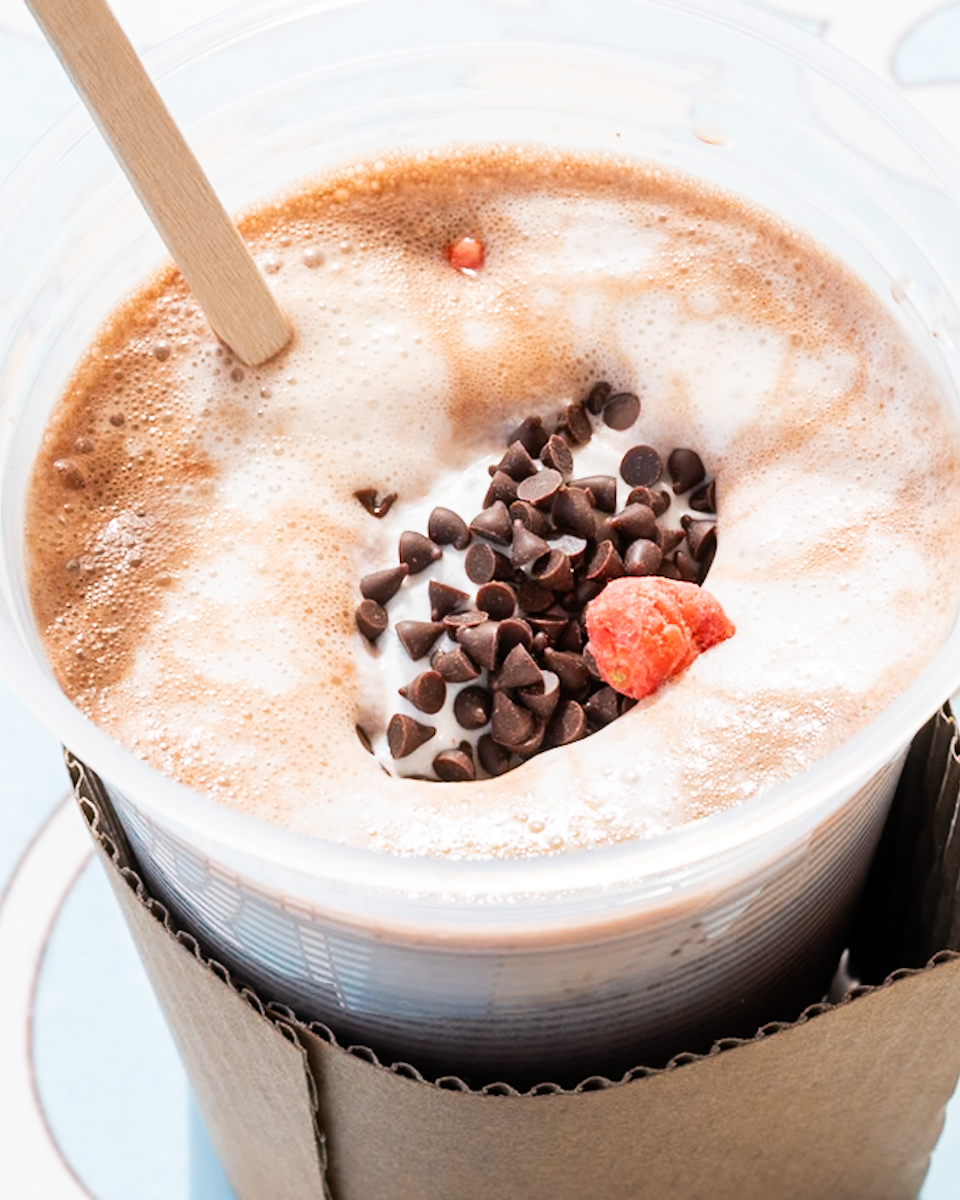 東京ディズニーランド「ホットチョコレート&ストロベリー」内容