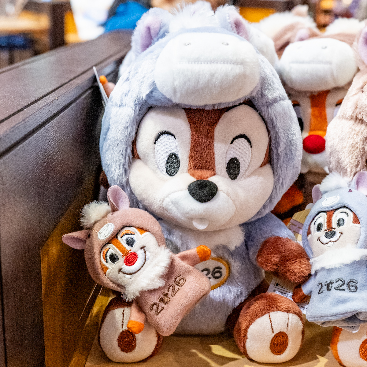東京ディズニーリゾートのお正月 干支ぬいぐるみ チップ