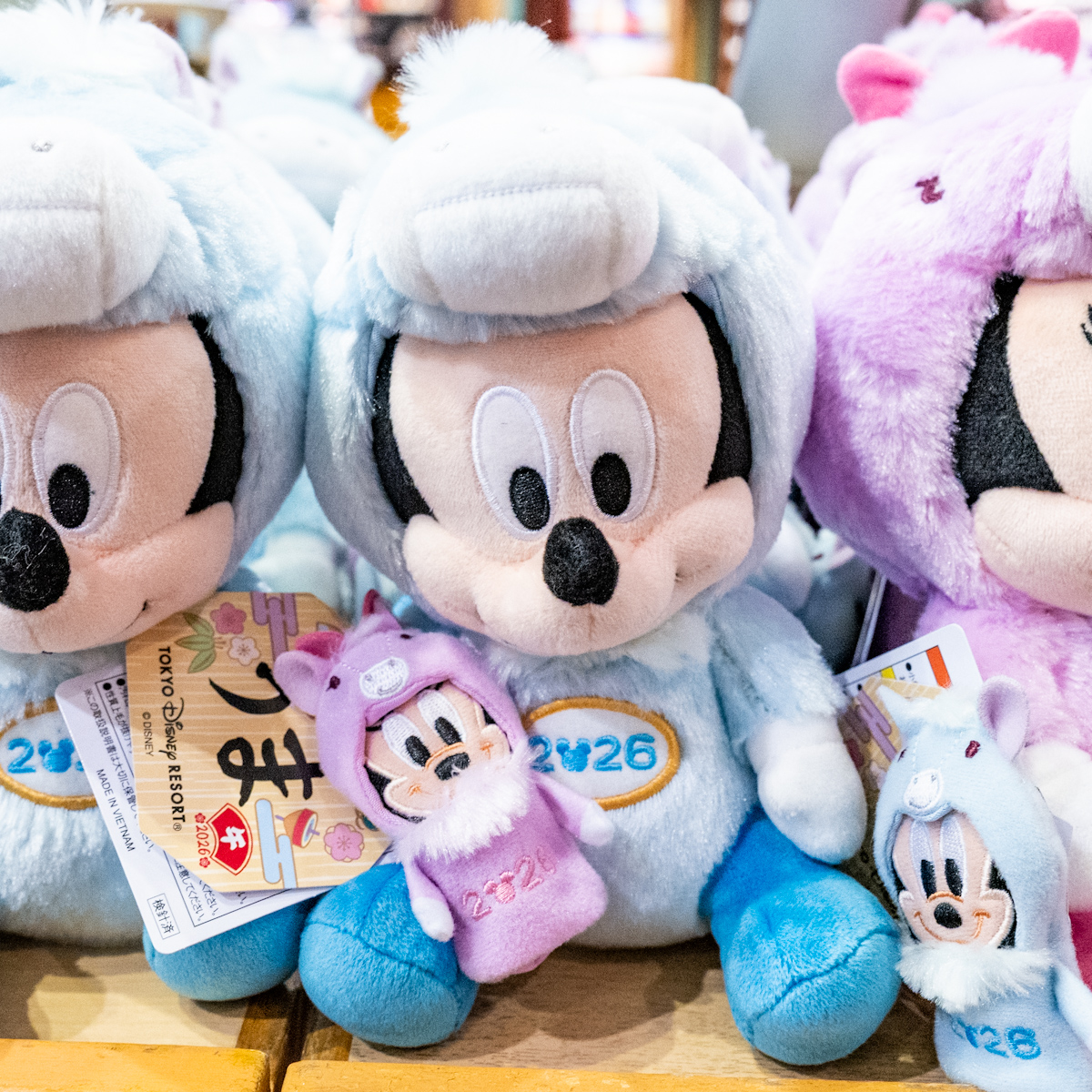 東京ディズニーリゾートのお正月 干支ぬいぐるみ・ミッキー