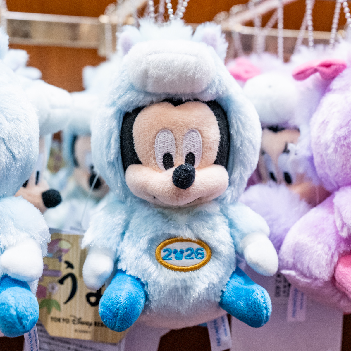 東京ディズニーリゾートのお正月 干支ぬいぐるみバッジ ミッキー