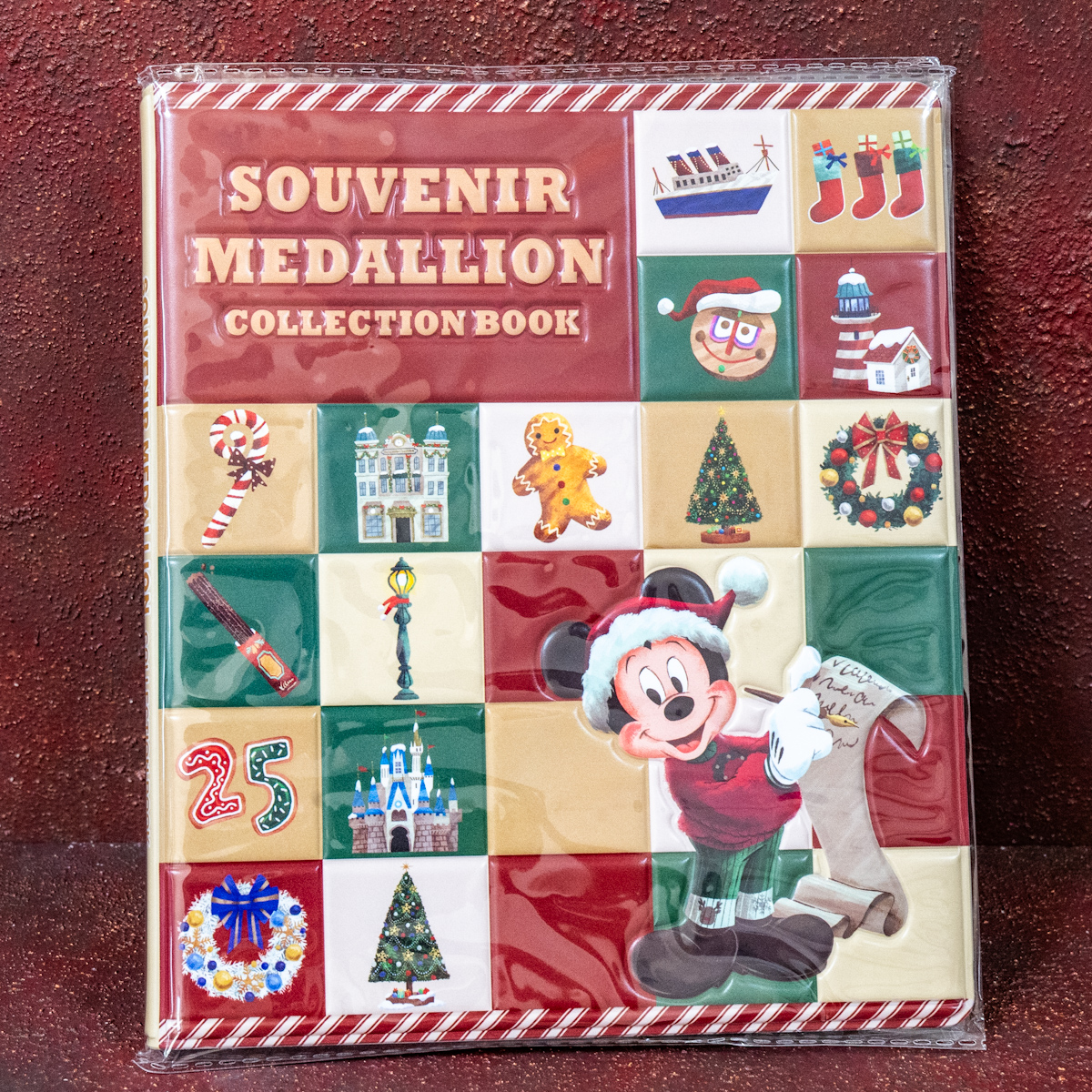 スーベニアメダルブック ディズニークリスマス2025