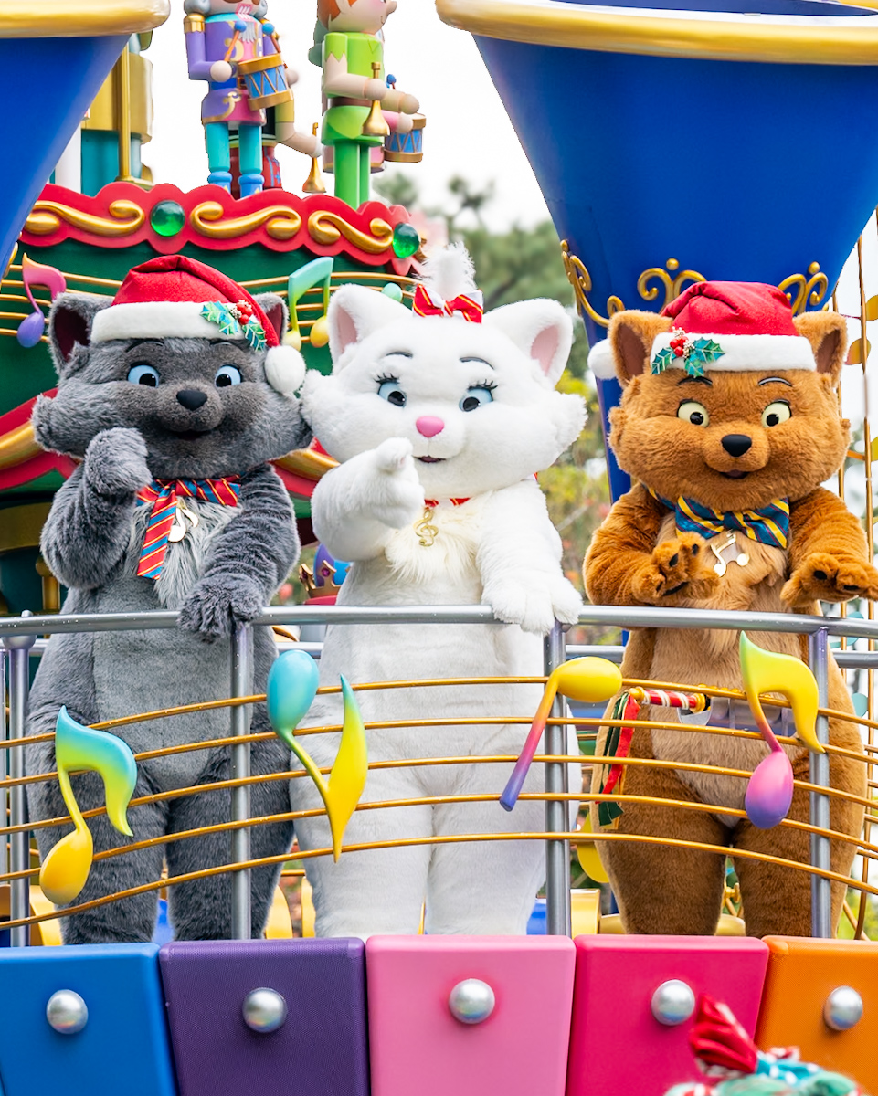 愉快な演奏を披露する音楽隊のフロート マリー、ベルリオーズ、トゥルーズ