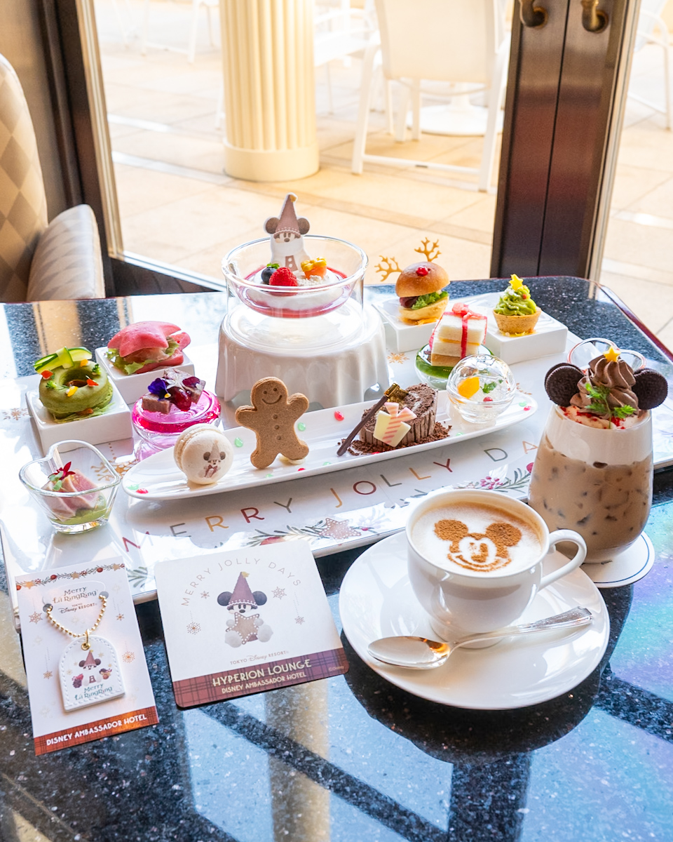 ハイピリオン・ラウンジ“ディズニー・クリスマス2025”プレミアムスウィーツセット紹介