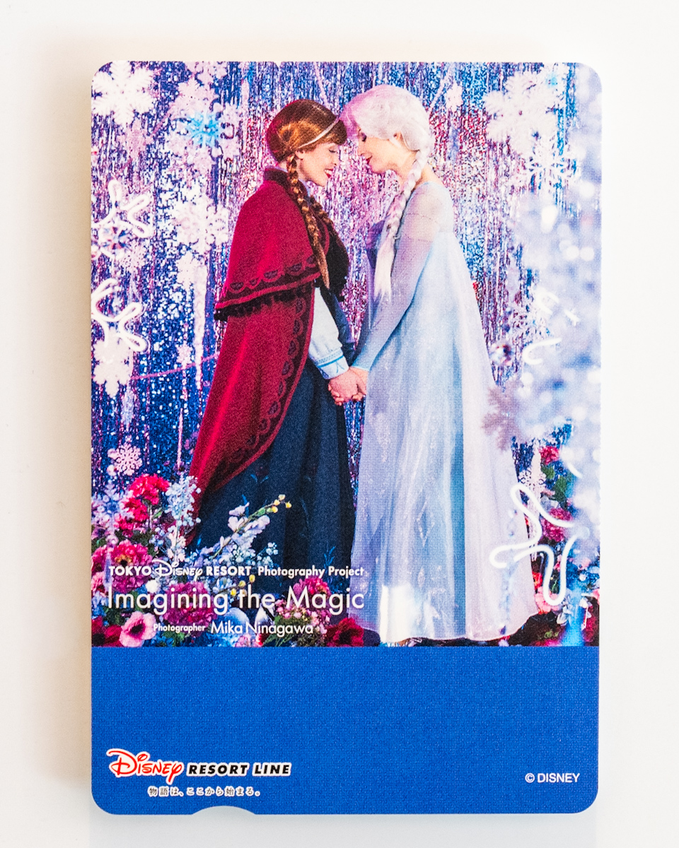東京ディズニーリゾート・フォトグラフィープロジェクト「イマジニング・ザ・マジック」写真展　フリーきっぷ　アナとエルサ