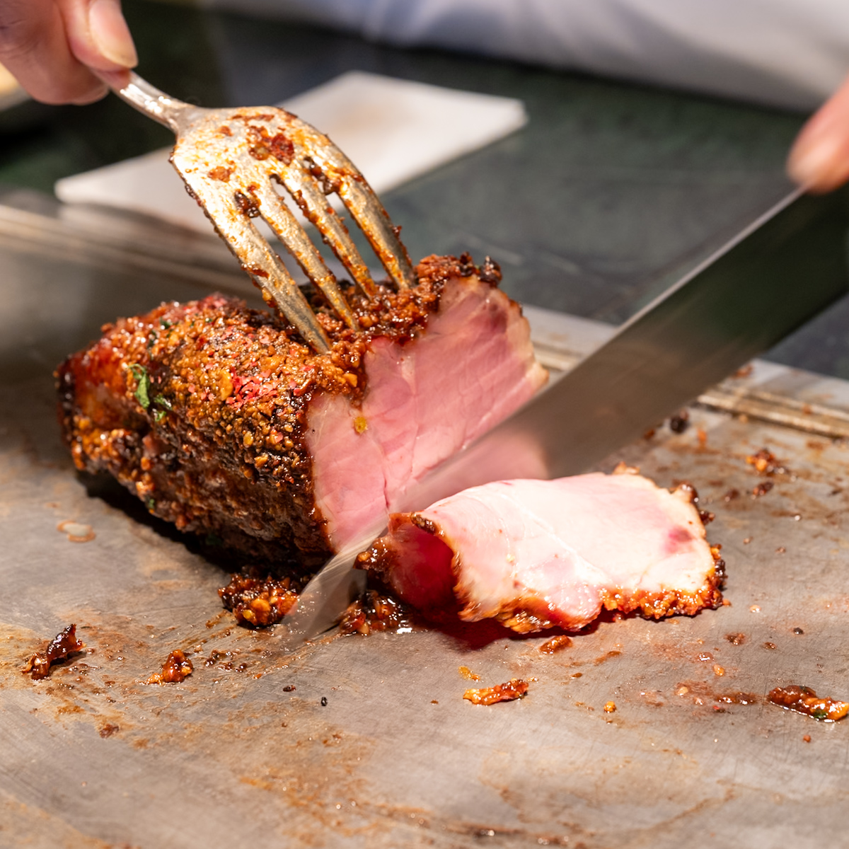 ポークのロースト　ヌガティーヌ