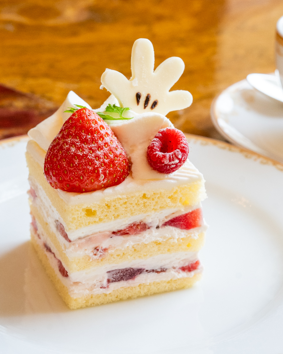 ミッキーストロベリーショートケーキ