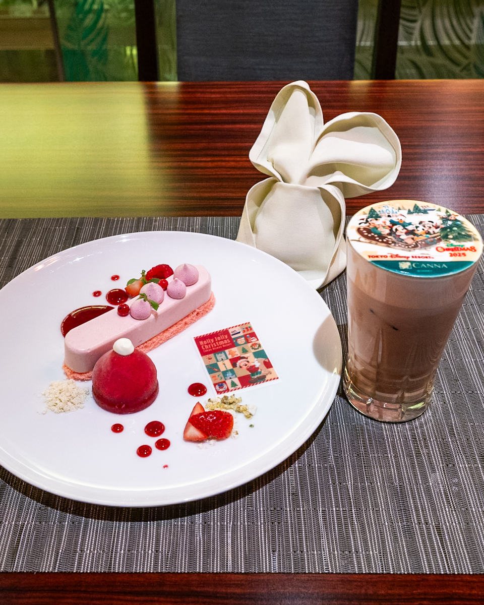 東京ディズニーランドホテル「カンナ」“ディズニー・クリスマス2025”プレシャスカンナ　デザート
