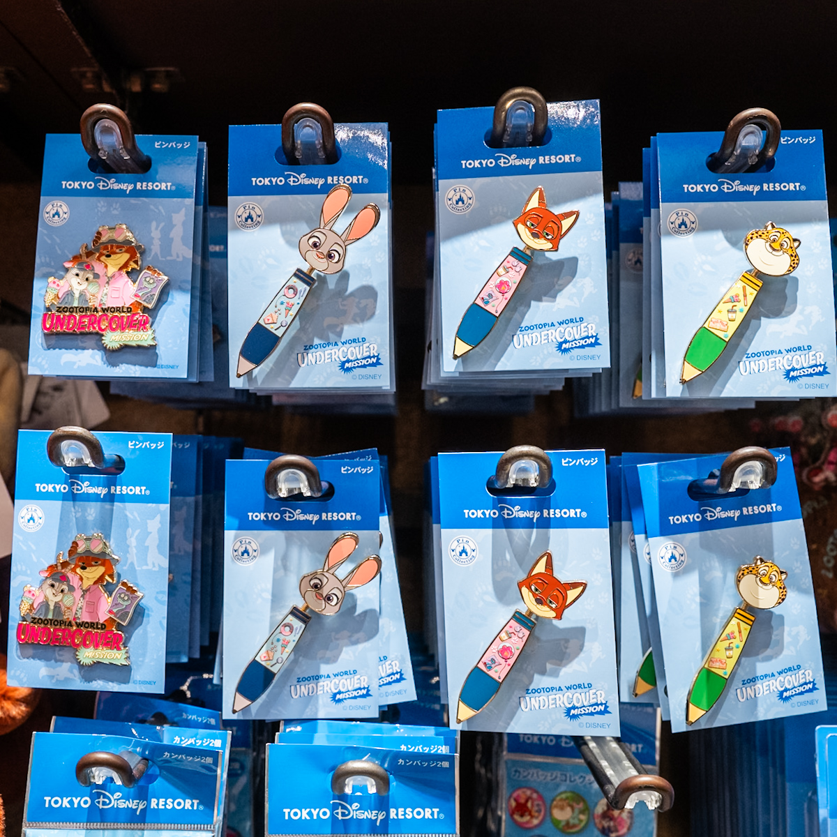 ズートピア2ピンバッジ