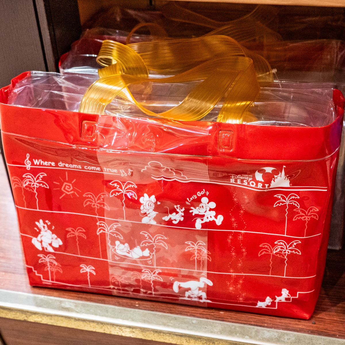 パークフードパッケージ柄バッグ