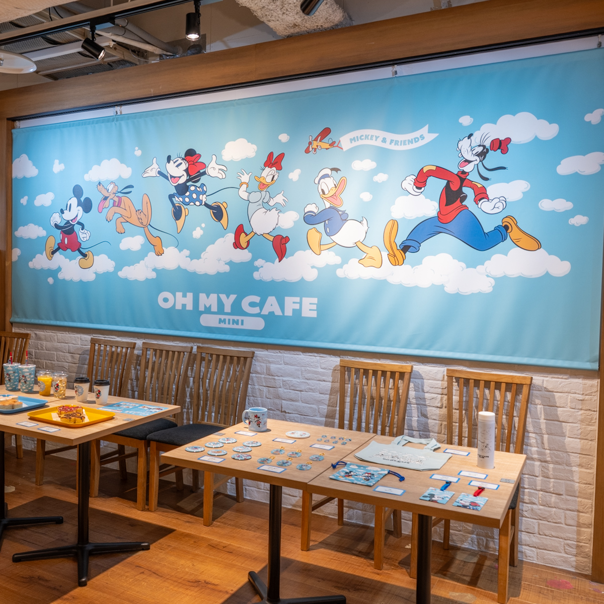 羽田空港第1ターミナル「ミッキー＆フレンズ」OH MY CAFE MINIアート