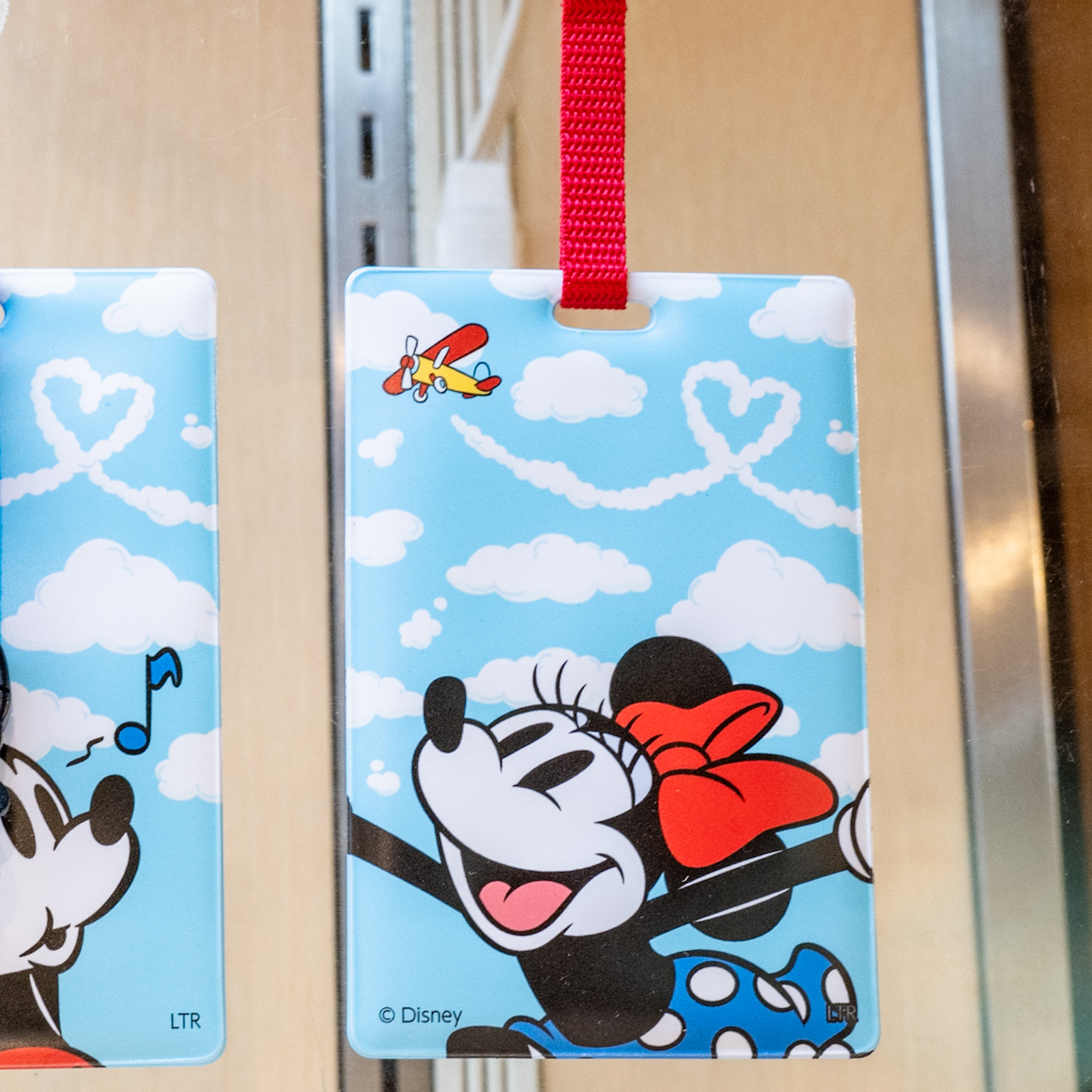 ラゲッジタグ　ミニー