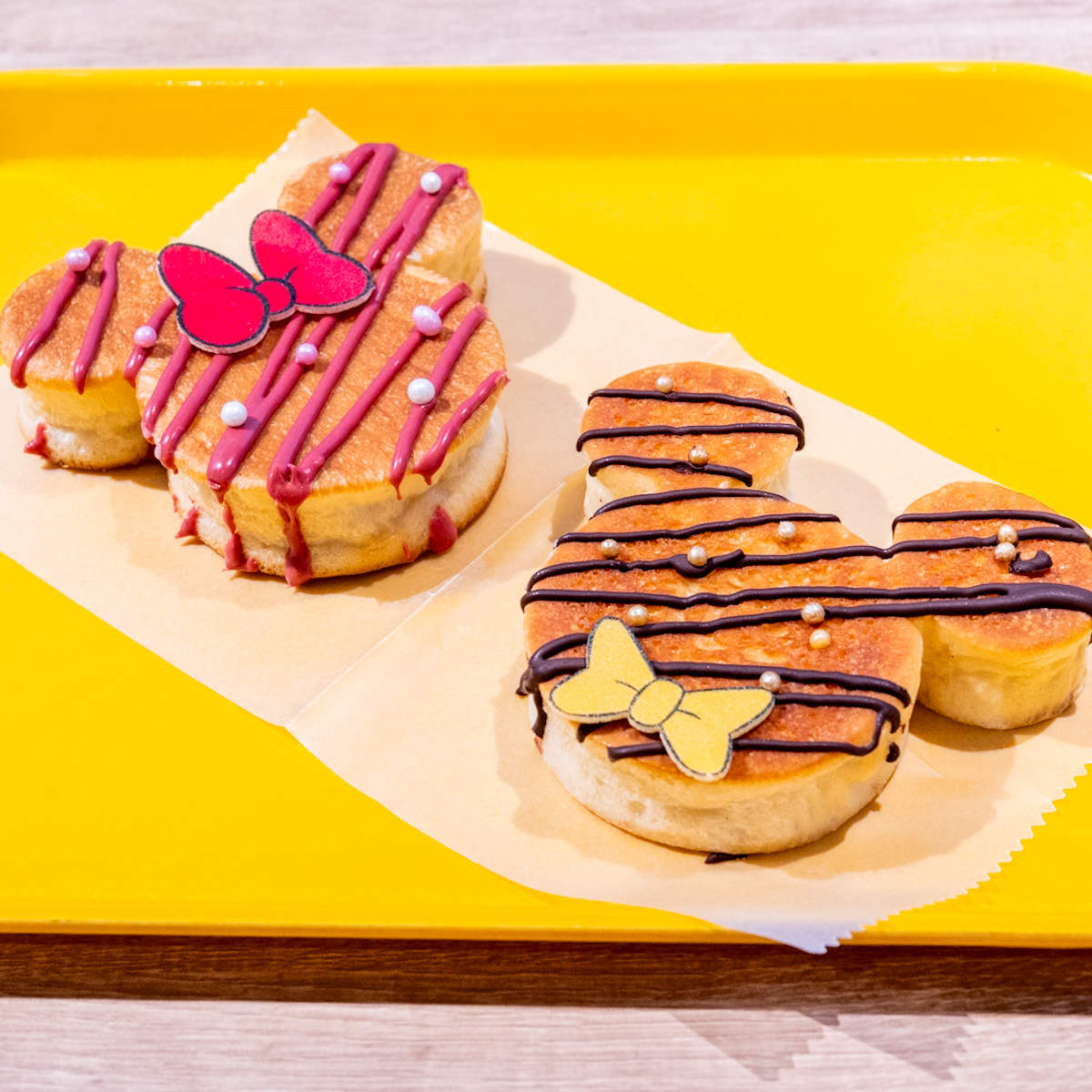 ミッキー、ミニーのブリオッシュ