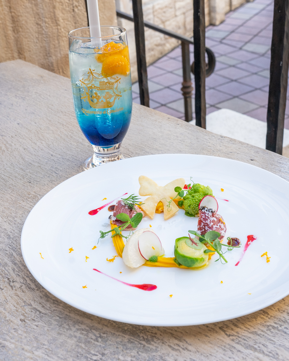 東京ディズニーシー「リストランテ・ディ・カナレット」”ディズニー・クリスマス2025”スペシャルパスタセット