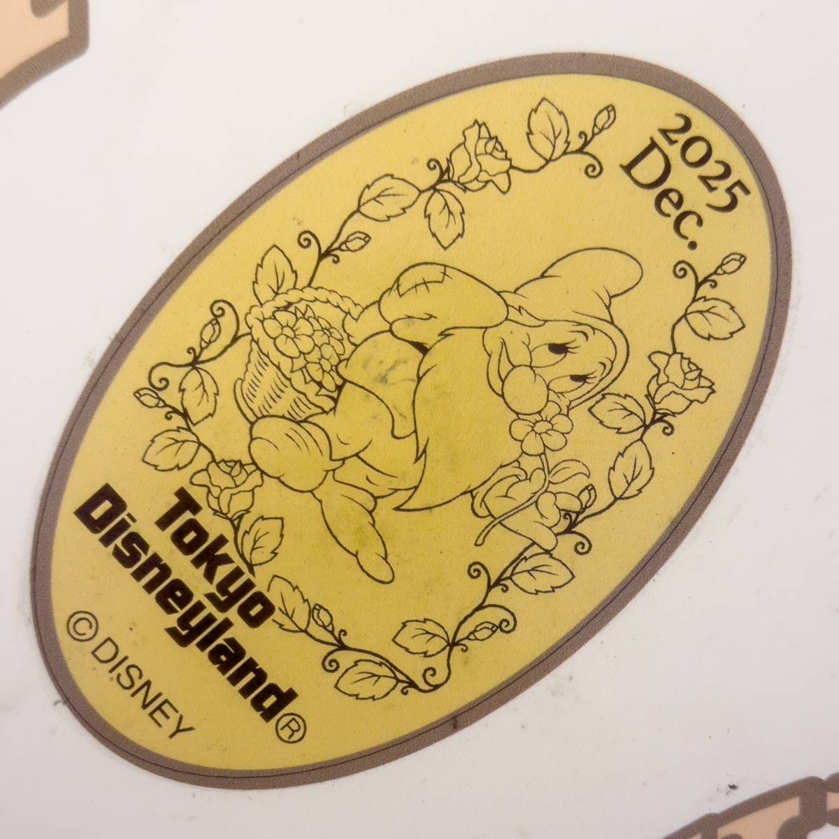 2025年12月のマンスリースーベニアメダル てれすけ