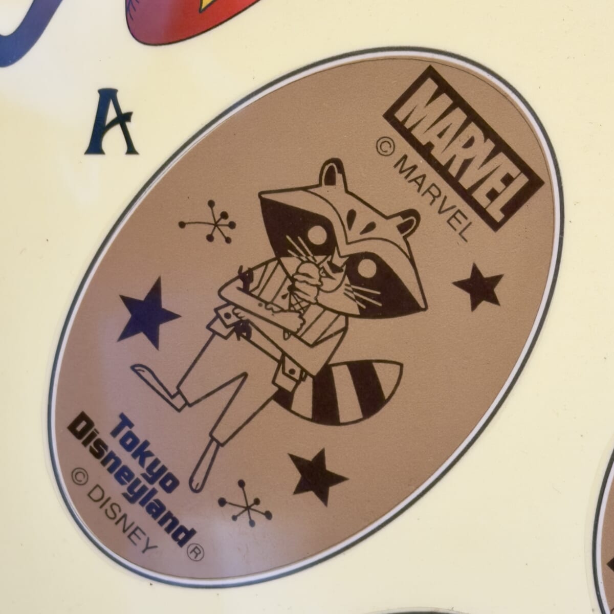 マーベル　ロケットスーベニアメダル