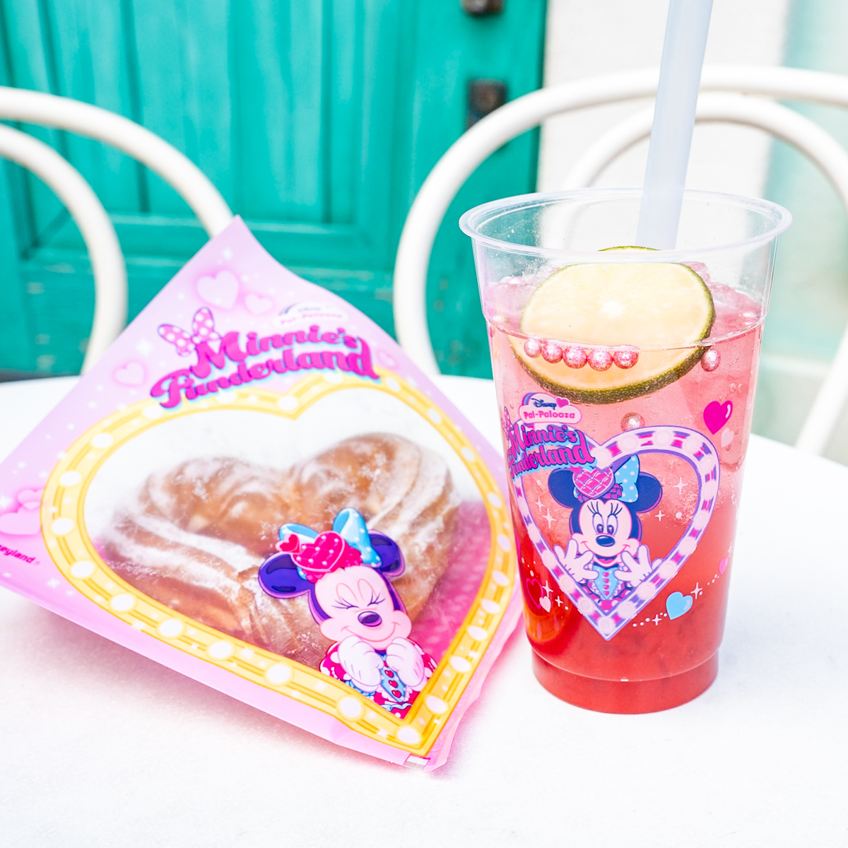 東京ディズニーランド「ディズニー・パルパルーザ”ミニーのファンダーランド”」スパークリングドリンク（ストロベリー＆ライチー）