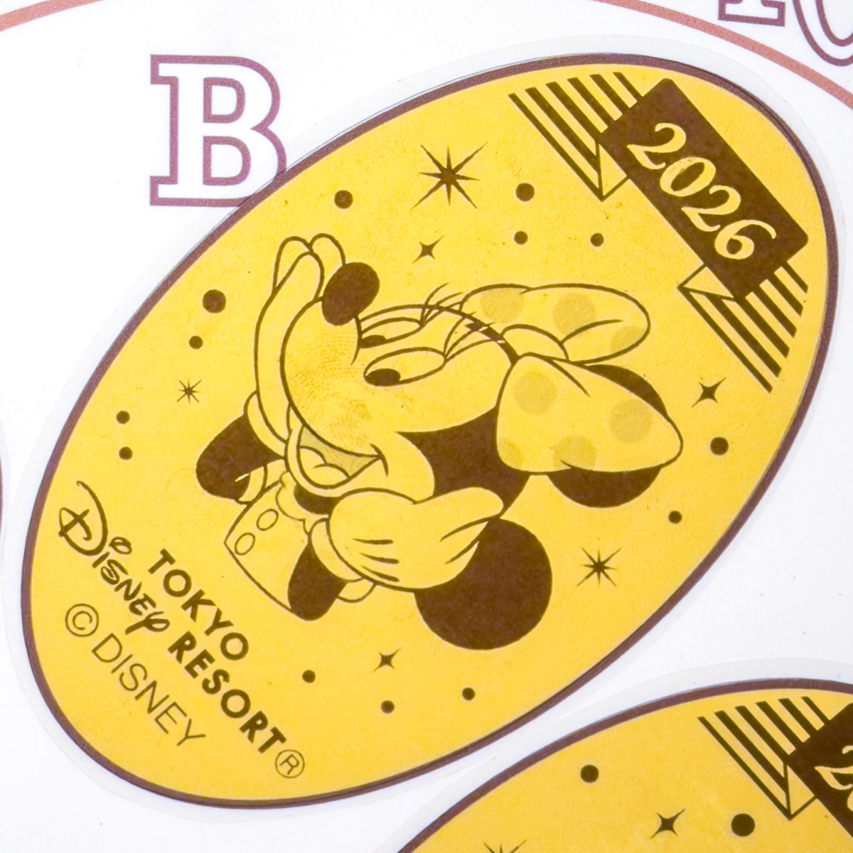 2026年版！東京ディズニーリゾート イヤリースーベニアメダル -